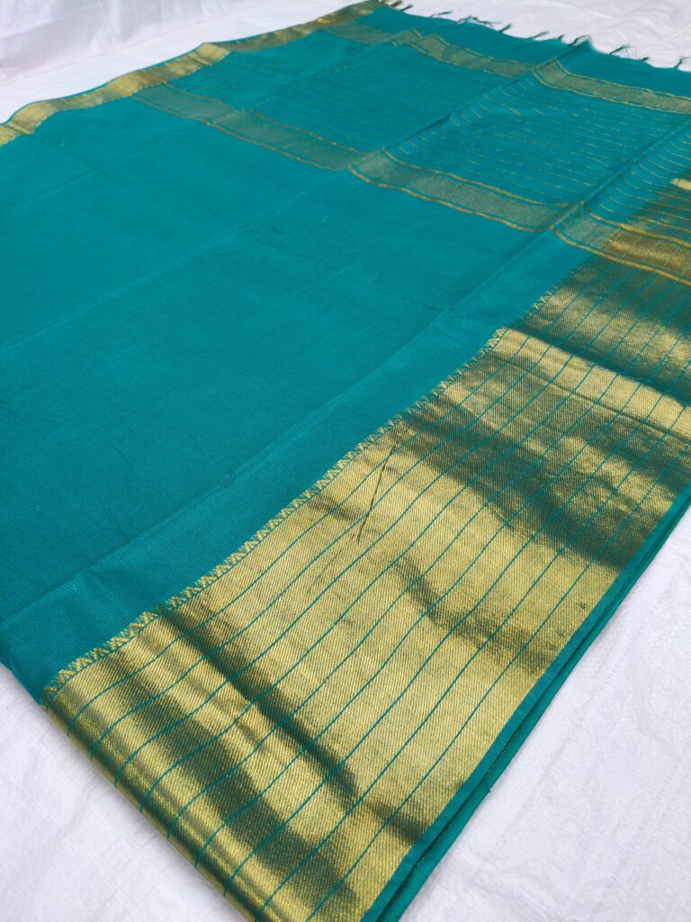 Woman wearing floral organza saree – Weaveify 2025 collection