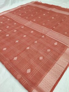 Wedding saree fabrics including silk, organza, and linen – Weaveify