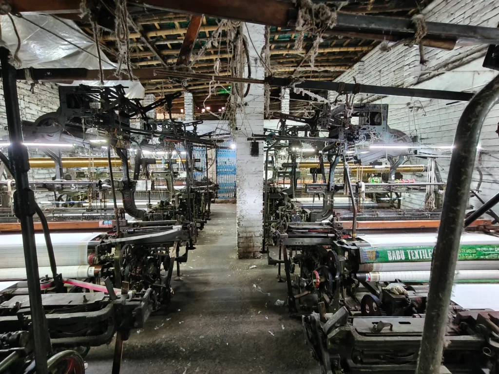 Powerloom Weaving Silk Fabric