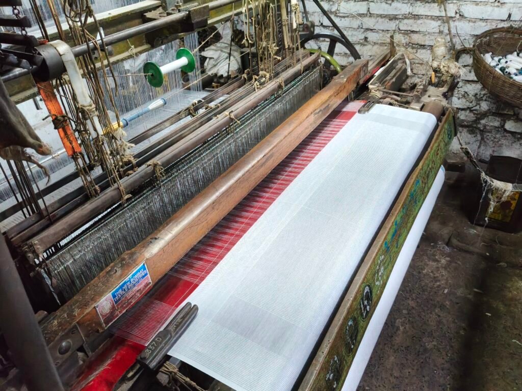 Powerloom fabric production in India for bulk textile exports