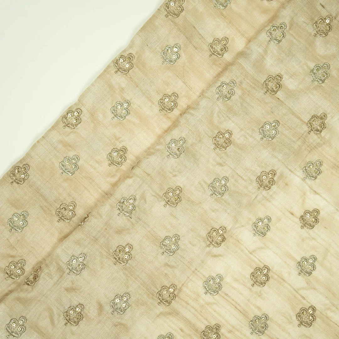 Pure Bhagalpur Tussar Silk Fabric