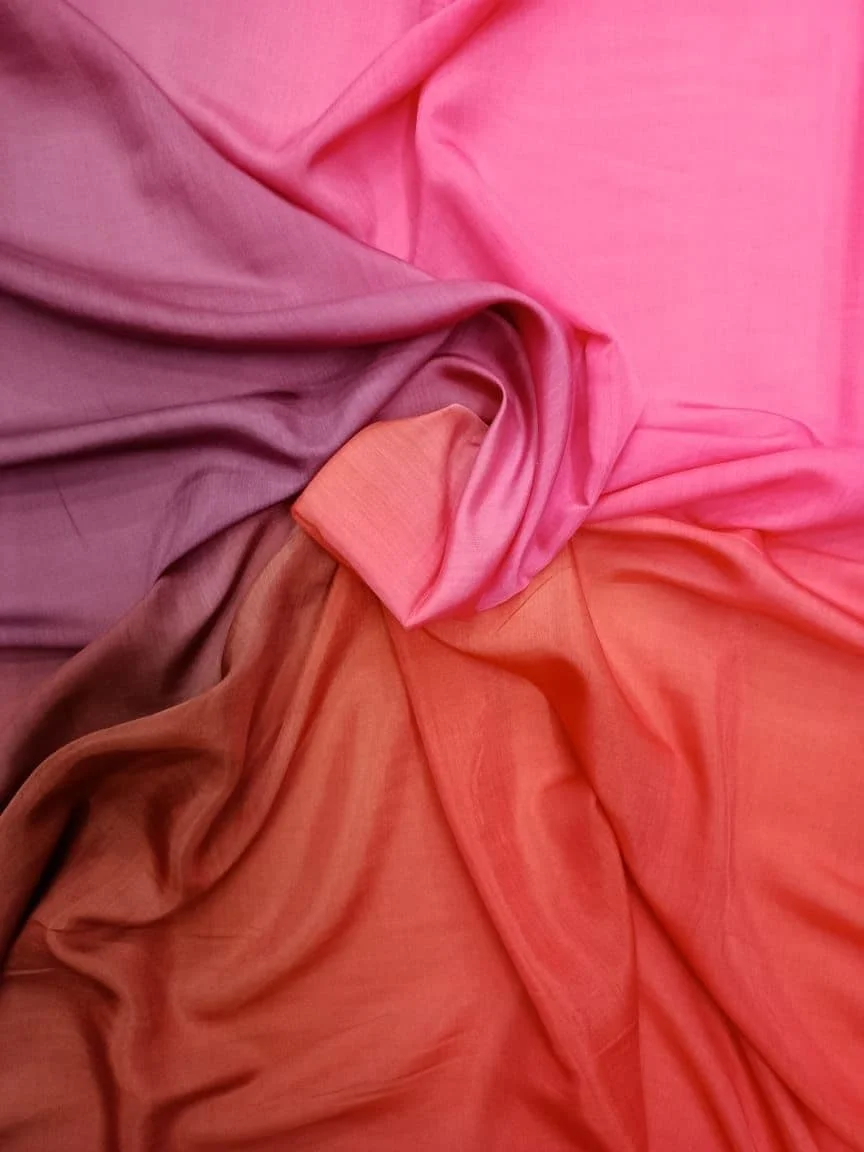 Comparison of different fabric weights for linen cotton and silk