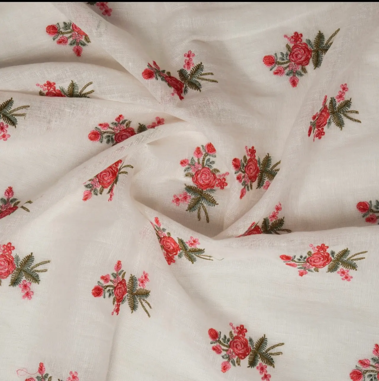 Import fabrik linen kapas dan sutera dari India ke Malaysia